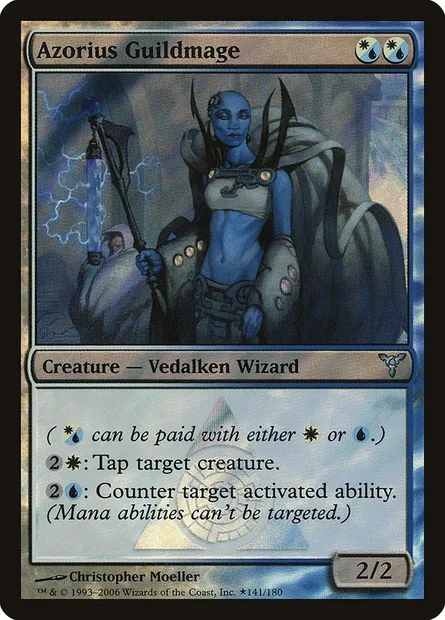 Ghildmage d'Azorius, carte Magic PDIS 141★ — extension Dissension Promos