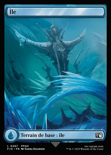 Île, carte Magic FIN 297 — extension Final Fantasy