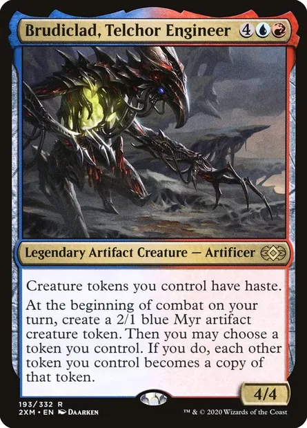 Brudiclad, Telchor Engineer, Magic card 2XM 193 — Double Masters set