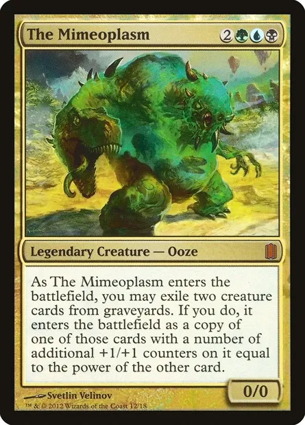 Le Ronéoplasme, carte Magic CM1 12 — extension Commander's Arsenal