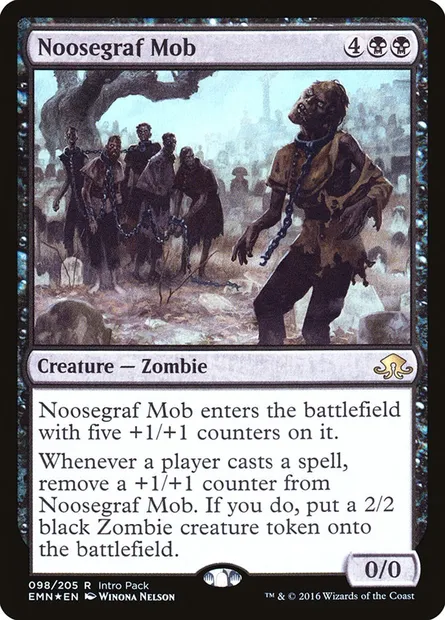 Foule du galgengraf, carte Magic PEMN 98 — extension Eldritch Moon Promos