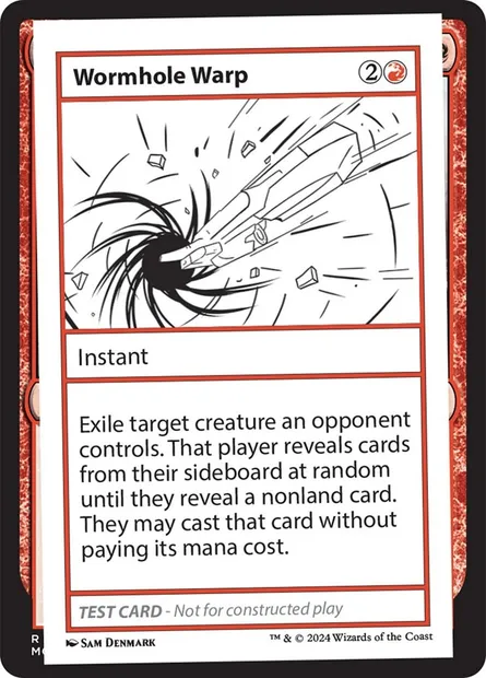 Wormhole Warp, Magic card MB2 570 — Mystery Booster 2 set