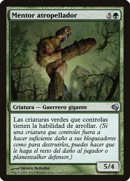 Roughshod Mentor, Magic card PS11 157 — Salvat 2011 set