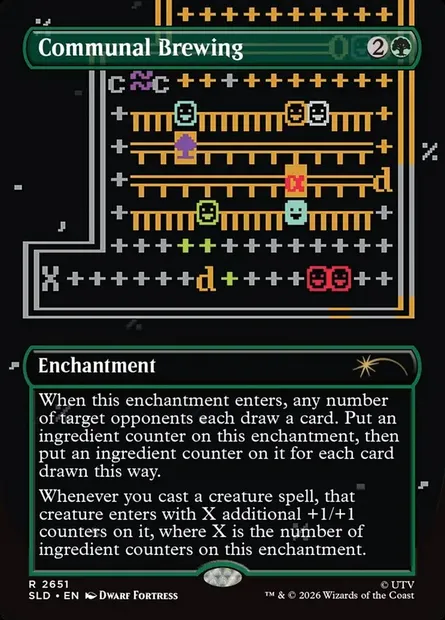 Communal Brewing, Magic card SLD 2651 — Secret Lair Drop set