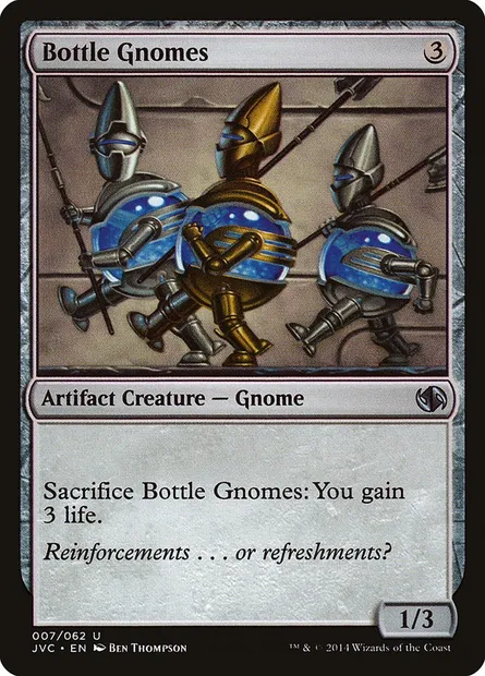 Glob-gnomes, carte Magic JVC 7 — extension Duel Decks Anthology: Jace vs. Chandra