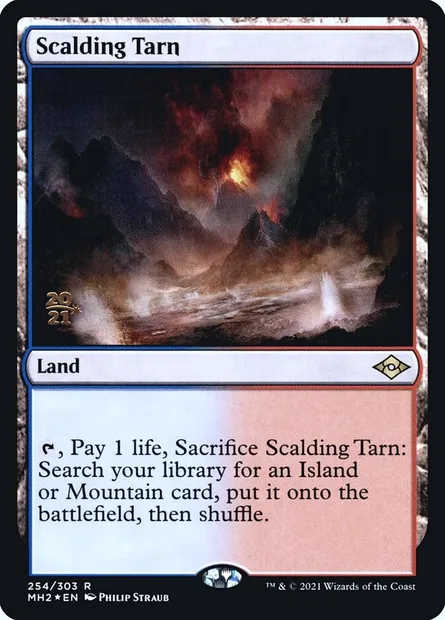 Scalding Tarn, Magic card PMH2 254s — Modern Horizons 2 Promos set