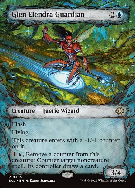 Glen Elendra Guardian, Magic card ECL 305 — Lorwyn Eclipsed set