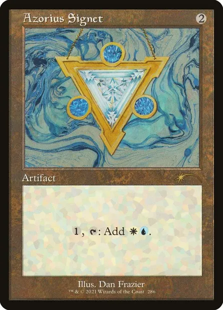Cachet d'Azorius, carte Magic SLD 286 — extension Secret Lair Drop