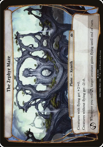 The Zephyr Maze, Magic card OPCA 86 — Planechase Anthology Planes set
