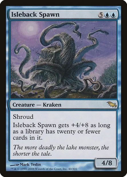 Isleback Spawn, Magic card SHM 40 — Shadowmoor set