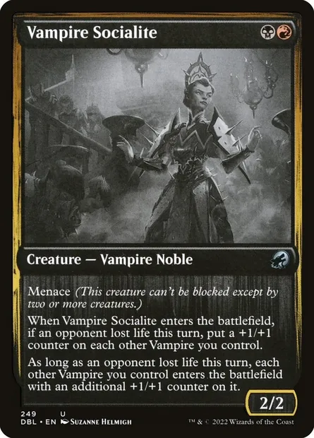 Vampire Socialite, Magic card DBL 249 — Innistrad: Double Feature set