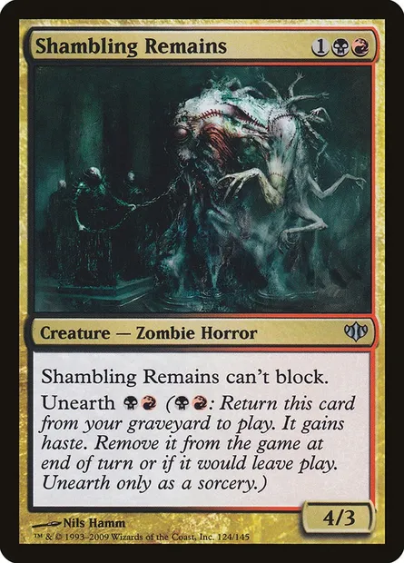 Shambling Remains, Magic card CON 124 — Conflux set