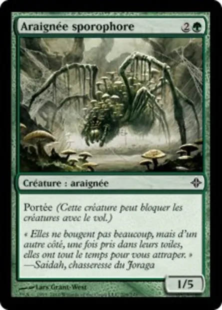 Araignée sporophore, carte Magic ROE 209 — extension L'ascension des Eldrazi