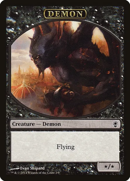 Demon, carte Magic TCNS 2 — extension Conspiracy Tokens