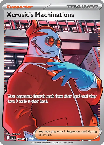 Xerosic's Machinations, Pokémon card SFA 089 — Shrouded Fable set