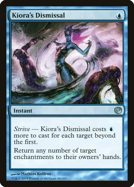 Kiora's Dismissal, Magic card JOU 44 — Journey into Nyx set