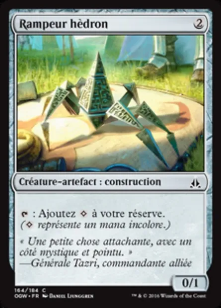 Rampeur hèdron, carte Magic OGW 164 — extension Le serment des Sentinelles