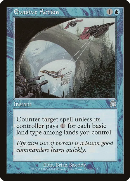 Evasive Action, Magic card APC 23 — Apocalypse set