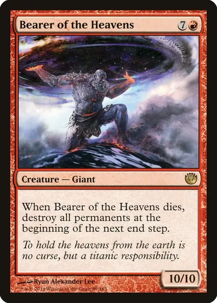 Bearer of the Heavens, Magic card JOU 89 — Journey into Nyx set