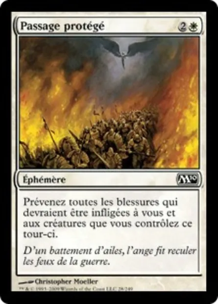 Passage protégé, carte Magic M10 28 — extension Magic 2010