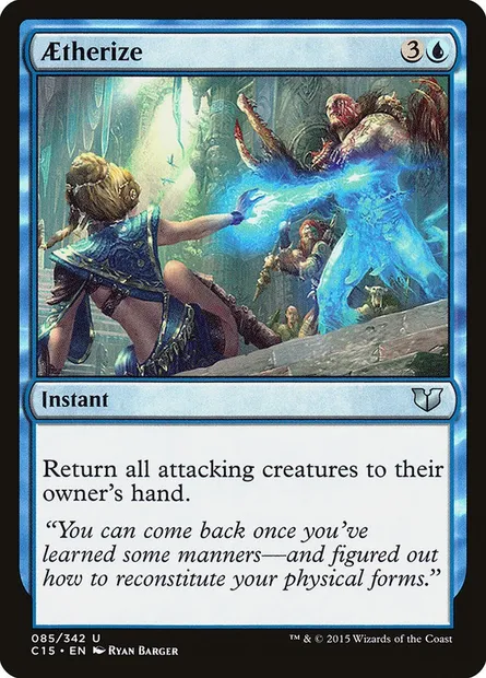 Aetherize, Magic card C15 85 — Commander 2015 set