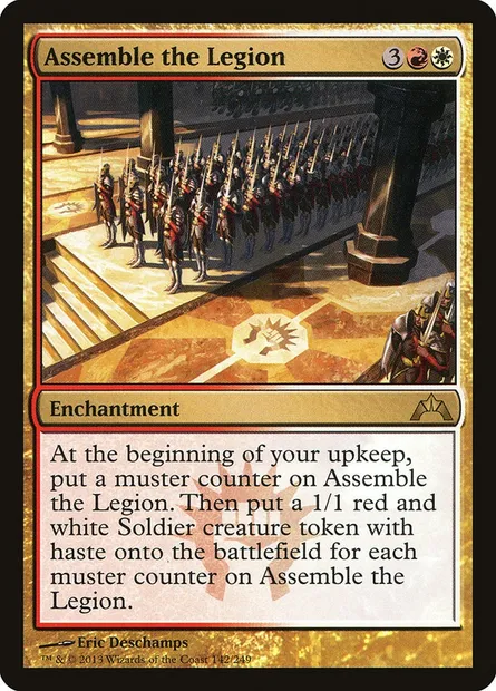 Assemble the Legion, Magic card GTC 142 — Gatecrash set