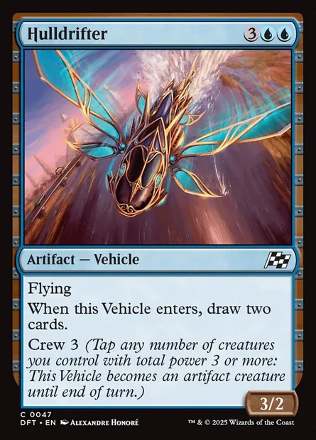 Hulldrifter, Magic card DFT 47 — Aetherdrift set