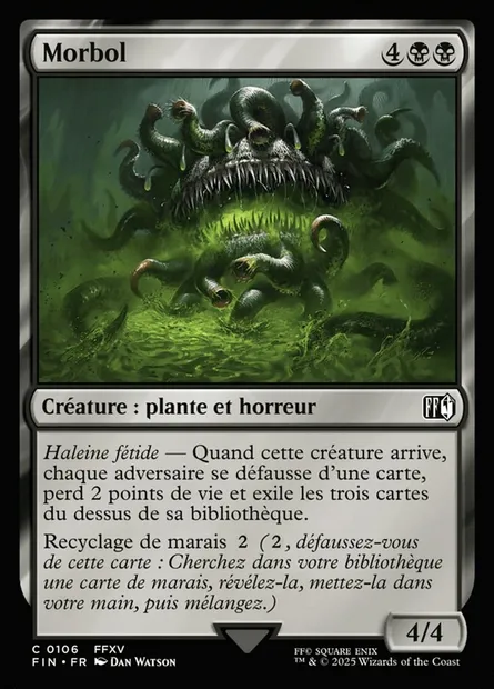 Morbol, carte Magic FIN 106 — extension Final Fantasy