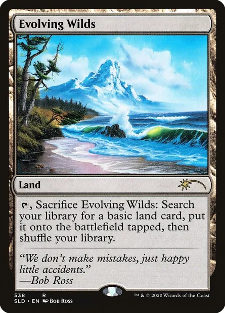 Evolving Wilds, Magic card SLD 538 — Secret Lair Drop set