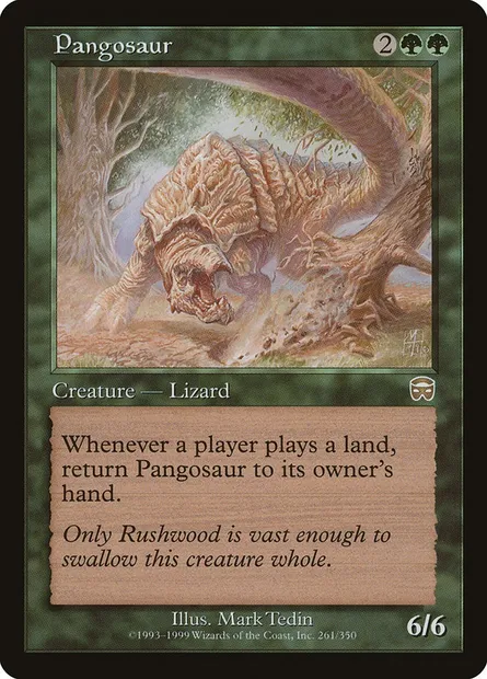 Pangosaur, Magic card MMQ 261 — Mercadian Masques set