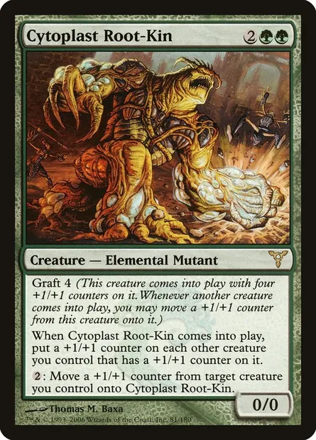 Cytoplast Root-Kin, Magic card DIS 81 — Dissension set