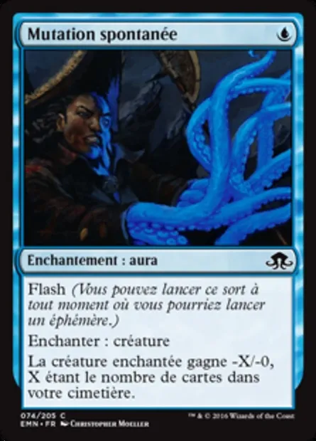Mutation spontanée, carte Magic EMN 74 — extension La lune hermétique