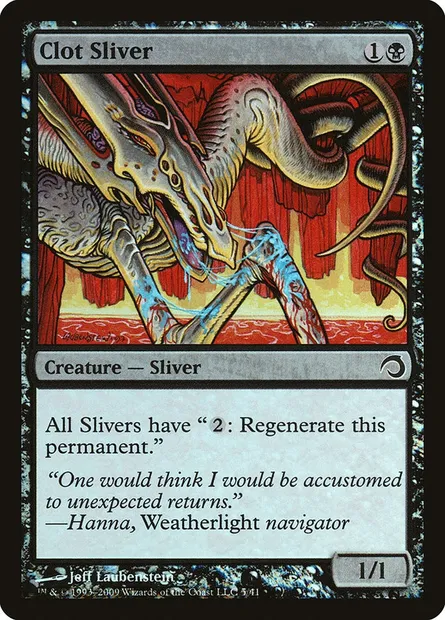 Clot Sliver, Magic card H09 5 — Premium Deck Series: Slivers set