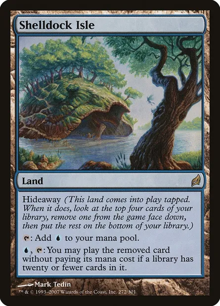 Shelldock Isle, Magic card LRW 272 — Lorwyn set