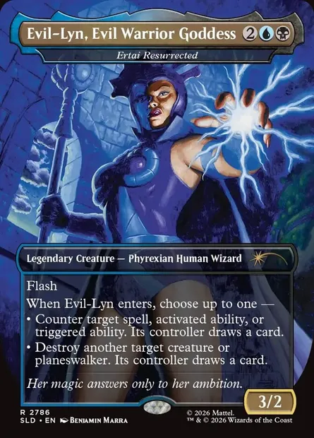 Ertai Resurrected, Magic card SLD 2786 — Secret Lair Drop set