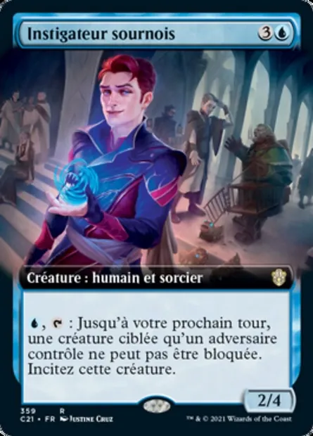 Instigateur sournois, carte Magic C21 359 — extension Commander 2021