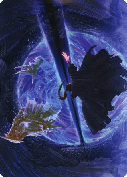 Bar the Gate // Bar the Gate, Magic card AAFR 45 — Adventures in the Forgotten Realms Art Series set