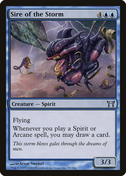 Sire of the Storm, Magic card CHK 85 — Champions of Kamigawa set