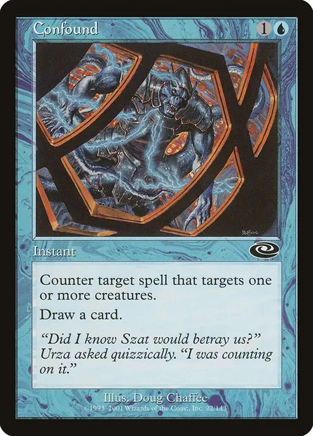 Confound, Magic card PLS 22 — Planeshift set