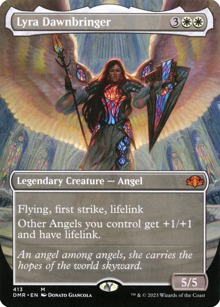 Lyra Dawnbringer, Magic card DMR 413 — Dominaria Remastered set