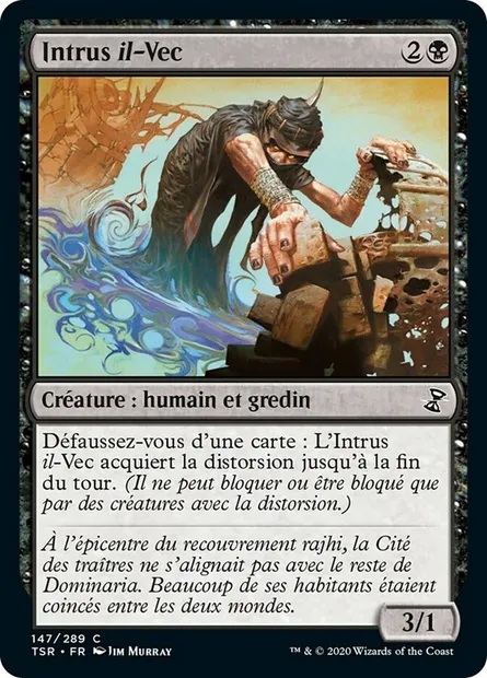 Intrus il-Vec, carte Magic TSR 147 — extension Spirale Temporelle Remastered
