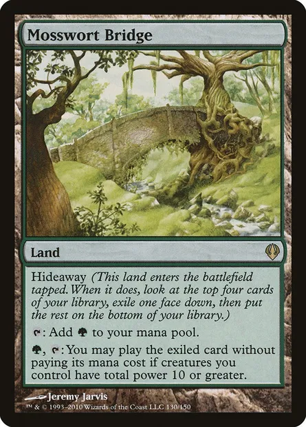 Mosswort Bridge, Magic card ARC 130 — Archenemy set