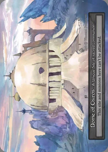 Dome of Osiros, carte Sorcery ALP 355 — extension Alpha