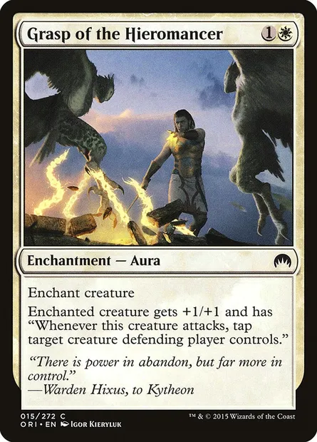 Grasp of the Hieromancer, Magic card ORI 15 — Magic Origins set