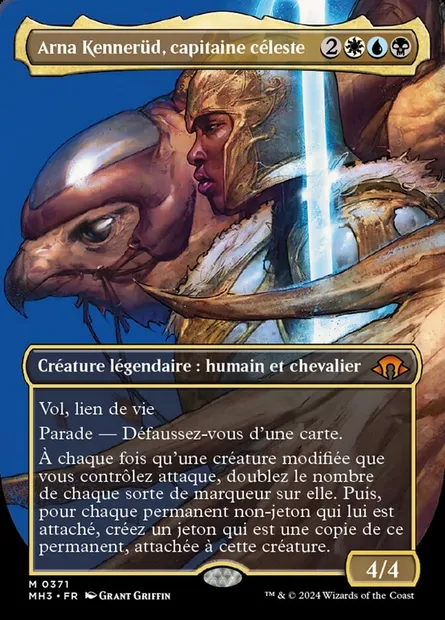 Arna Kennerüd, capitaine céleste, carte Magic MH3 371 — extension Modern Horizons 3