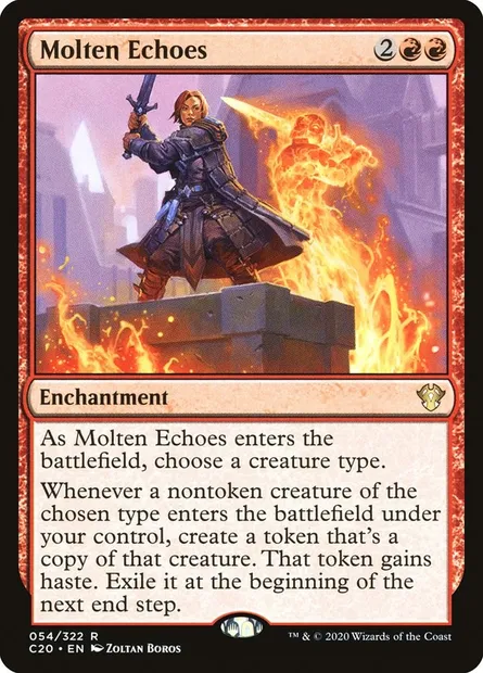 Molten Echoes, Magic card C20 54 — Commander 2020 set