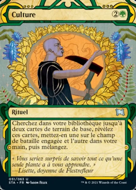 Culture, carte Magic STA 51 — extension Strixhaven Mystical Archive
