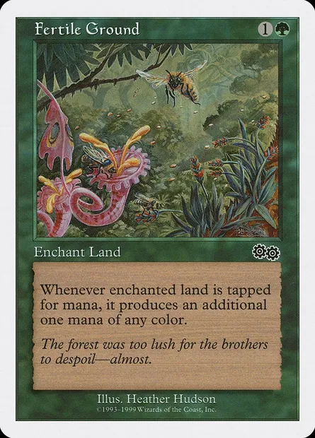 Fertile Ground, Magic card BRB 26 — Battle Royale Box Set set
