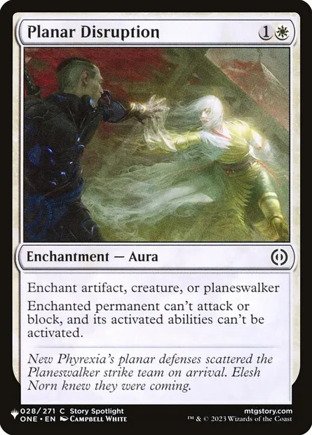Planar Disruption, Magic card PLST ONE-28 — The List set