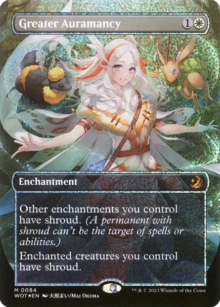 Greater Auramancy, Magic card WOT 84 — Wilds of Eldraine: Enchanting Tales set